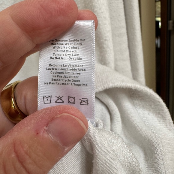 Spiritual Gangster White Sweatshirt with Heart Detail - Picture 5 of 6